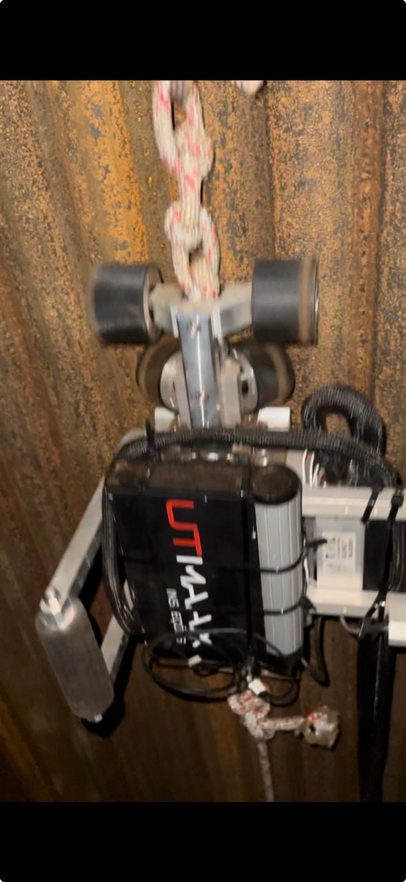 Slofec em parede da água de caldeira para detecção de pittings